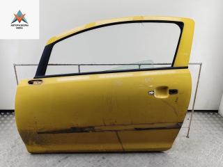 дверь сдвижная Opel Corsa D 2009, жёлтый, хетчбэк 3 дв.