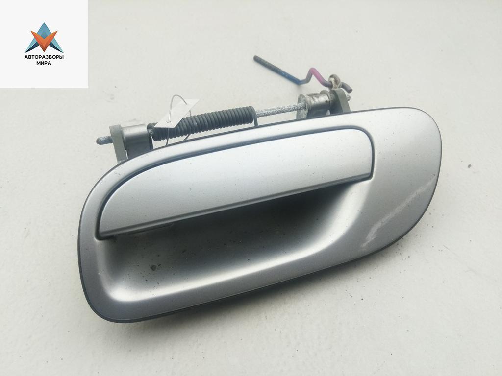 ручка наружная задняя левая Volvo S80 1 поколение 2000, 2.4 л., бензин, АКПП, серый, седан - фото №1