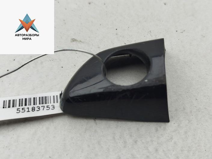 Колпачок (заглушка) ручки двери Peugeot 508 1 поколение 2011, 2.0 л., дизель, МКПП, чёрный, универсал - фото №1