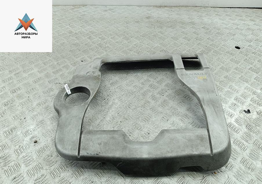 декоративная крышка двигателя Renault Laguna 3 поколение 2008, 2.0 л., бензин, МКПП, чёрный, универсал, 8200506455 - фото №1