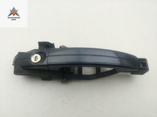 ручка наружная передняя левая Ford Focus 2 поколение [рестайлинг] 2009, 1.6 л., дизель, МКПП, чёрный, универсал