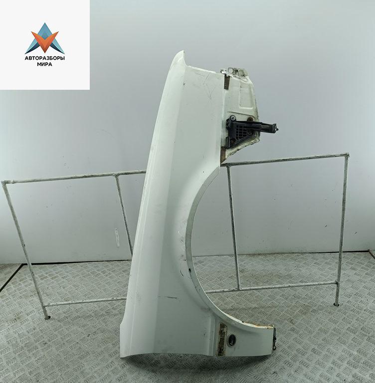 крыло переднее правое Audi 80 8C/B4 1991, 2.0 л., бензин, МКПП, белый, седан - фото №1