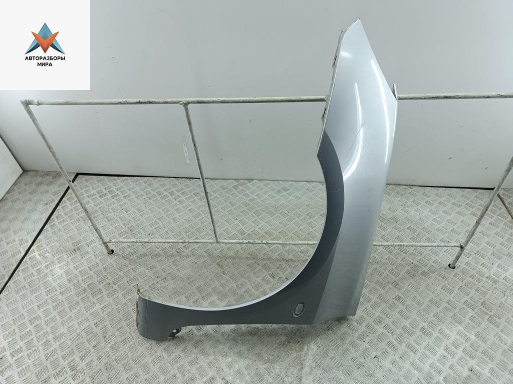 крыло переднее левое Peugeot 307 1 поколение 2002, 1.6 л., бензин, МКПП, серый, хетчбэк 3 дв., 9643107280 - фото №1