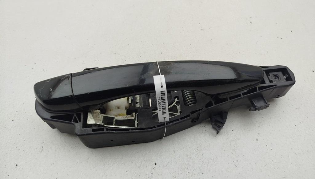 ручка наружная задняя правая Peugeot 508 2011, 2.0 л., дизель, МКПП, чёрный, универсал, 242728