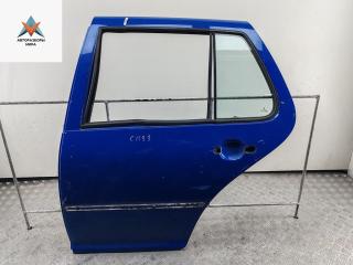 дверь сдвижная Volkswagen Golf 4 поколение 2002, синий, хетчбэк 5 дв.