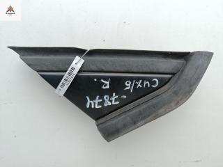 Накладка крыла (уголок зеркала) переднего правого Citroen C4 1 поколение 2007, 1.6 л., бензин, МКПП, чёрный, хетчбэк 5 дв., 9653081077