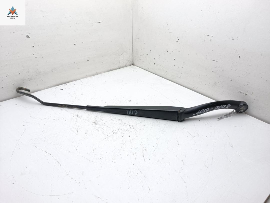 Щеткодержатель (поводок стеклоочистителя) передний Peugeot 307 1 поколение 2004, 2.0 л., дизель, МКПП, серый, универсал, 9653276280 - фото №1