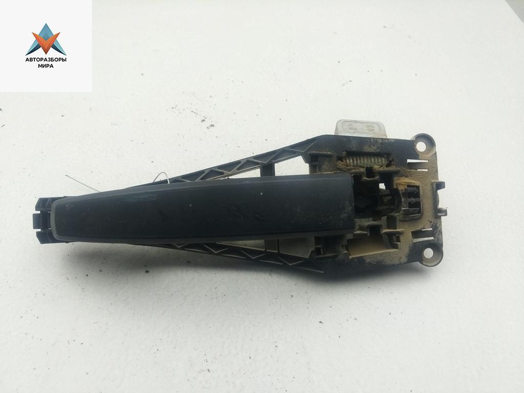 ручка наружная передняя левая Opel Corsa D 2009, 1.2 л., бензин, МКПП, жёлтый, хетчбэк 3 дв., 24463523 - фото №1