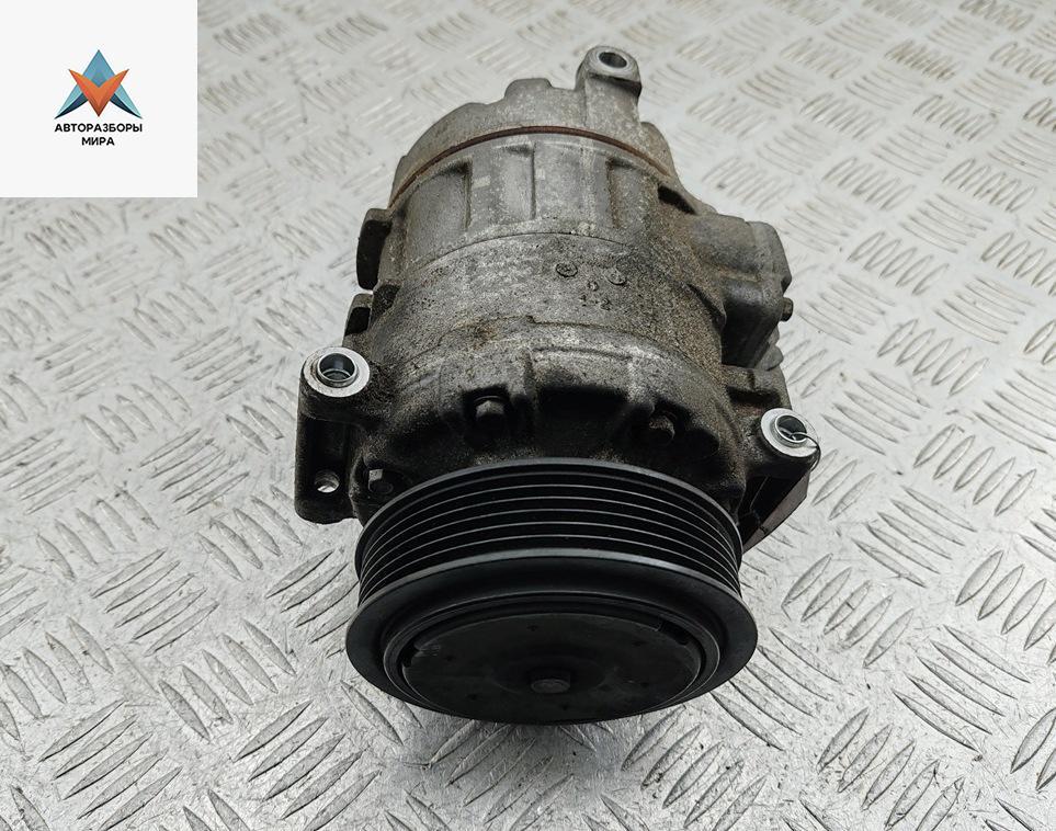 компрессор кондиционера Volkswagen Golf 5 поколение 2007, 1.4 л., бензин, 1K0820859E - фото №1