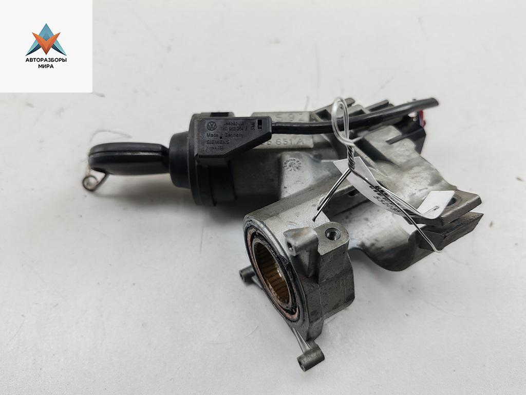 замок зажигания Volkswagen Passat B4 1995, 1.6 л., бензин, МКПП, синий, универсал, 357905851A - фото №1
