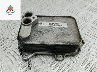 теплообменник масляного фильтра Volkswagen Golf 5 поколение 2007, 1.4 л., бензин, МКПП, зелёный, универсал, 03C117021E