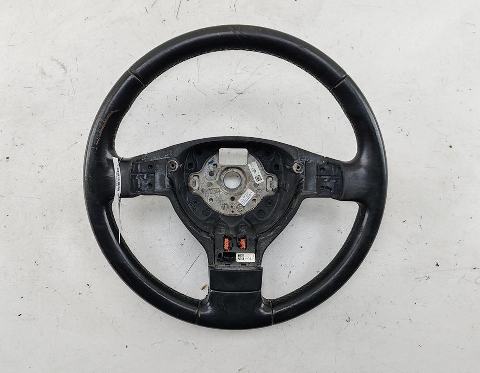 руль Volkswagen Passat B6 2008, 2.0 л., дизель, МКПП, чёрный, универсал, 3C0419091AB