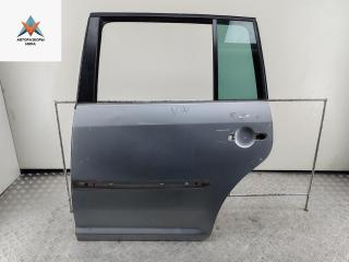 дверь сдвижная Volkswagen Touran 1 поколение 2005, серый, минивэн