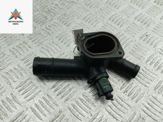 фланец (тройник) системы охлаждения Volkswagen Bora 1 поколение 2003, 2.0 л., бензин, МКПП, серый, седан, 06A121133D