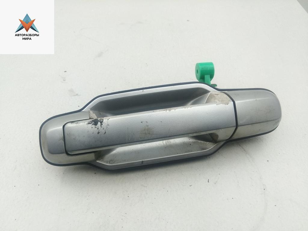 ручка наружная задняя левая Kia Sorento 1 поколение 2004, 2.5 л., дизель, МКПП, серый, внедорожник 5 дв., 83650-3E020 - фото №1