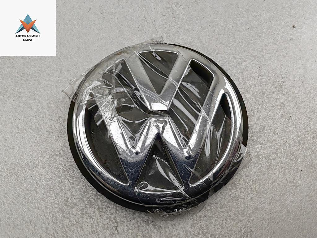 эмблема Volkswagen Golf 3 поколение 1997, 1.8 л., бензин, АКПП, зелёный, хетчбэк 5 дв., 3A9853630 - фото №1