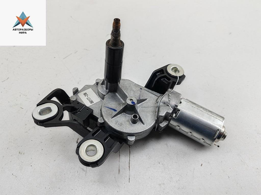 Двигатель стеклоочистителя заднего (моторчик дворников) Volkswagen Golf 5 поколение 2007, 1.4 л., бензин, МКПП, серый, хетчбэк 3 дв., 1K6955711C - фото №1