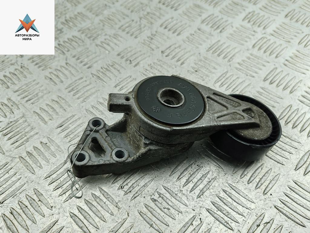 механизм натяжения ремня, цепи Volkswagen Golf 5 поколение 2005, 2.0 л., бензин, МКПП, чёрный, хетчбэк 3 дв., 06A903315F - фото №1