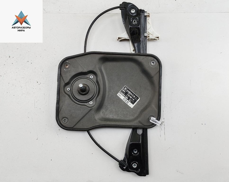 стеклоподъемник задний левый Skoda Fabia 2 поколение (5J) 2008, 1.2 л., бензин, МКПП, серый, хетчбэк 5 дв., 5J4839401B - фото №1