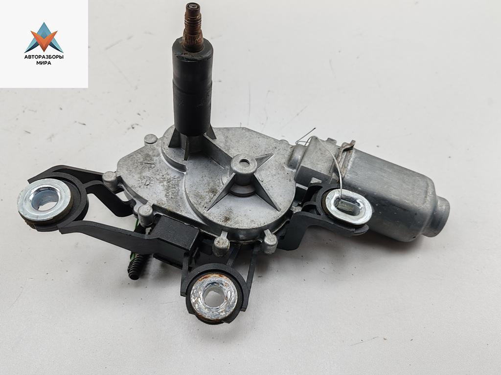 Двигатель стеклоочистителя заднего (моторчик дворников) Skoda Fabia 2 поколение (5J) 2008, 1.2 л., бензин, МКПП, серый, хетчбэк 5 дв., 5J7955711A - фото №1