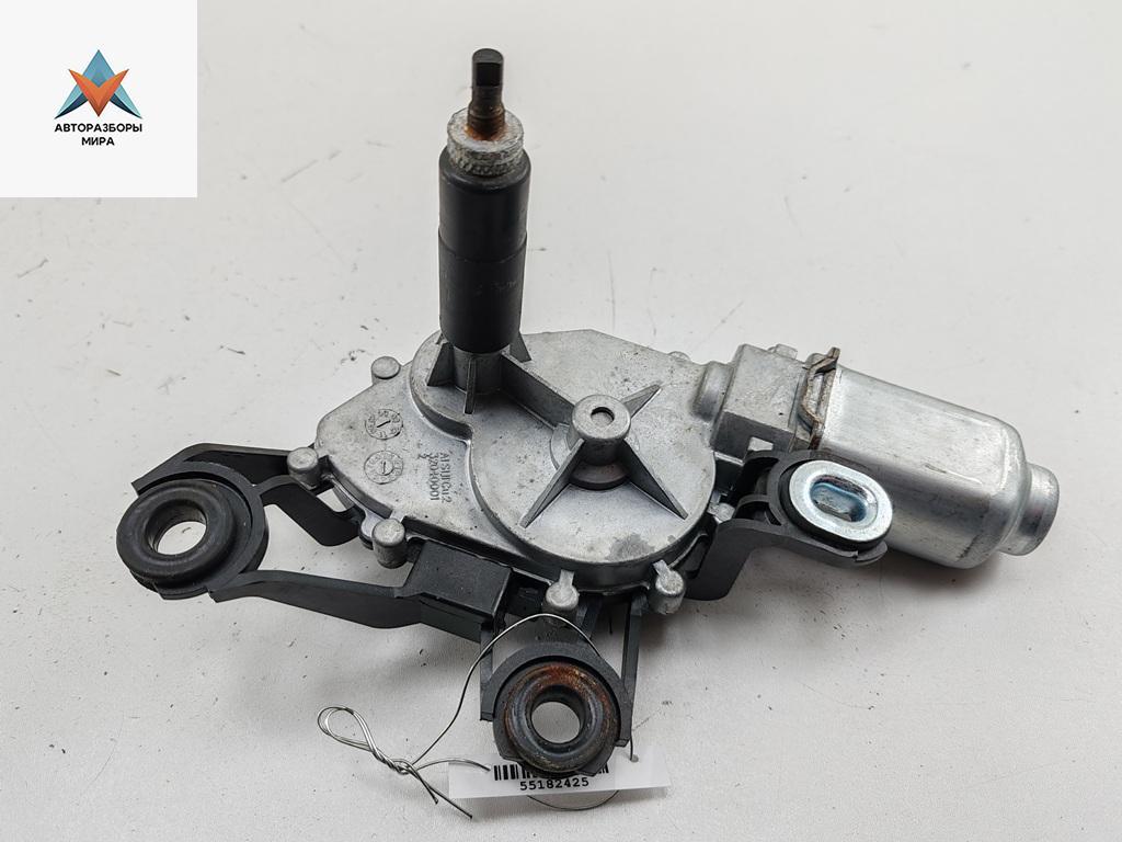 Двигатель стеклоочистителя заднего (моторчик дворников) Skoda Fabia 2 поколение (5J) 2009, 1.2 л., бензин, МКПП, серый, хетчбэк 5 дв., 5J7955711A - фото №1