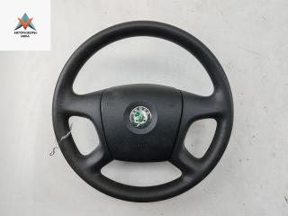 руль Skoda Fabia 1 поколение (6Y) [рестайлинг] 2006, 1.2 л., бензин, МКПП, чёрный, универсал