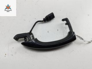 ручка наружная передняя правая Audi Q7 4L [рестайлинг] 2011, 3.0 л., бензин, АКПП, чёрный, внедорожник 5 дв., 4L0837205B