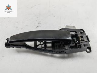 ручка наружная передняя левая Opel Astra H/Family [рестайлинг] 2008, 1.9 л., дизель, МКПП, чёрный, универсал, 24463523