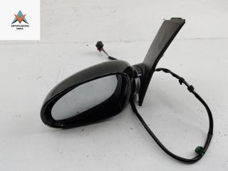 зеркало левое Volkswagen Golf 5 поколение 2006, 2.0 л., дизель, МКПП, чёрный, хетчбэк 5 дв., 076013