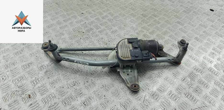 Механизм стеклоочистителя переднего (трапеция дворников) Volkswagen Passat B6 2010, 1.6 л., бензин, МКПП, серый, универсал - фото №1