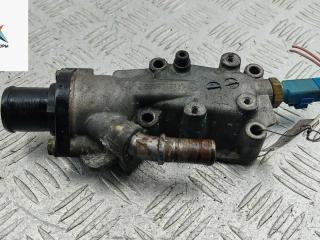 корпус термостата Peugeot 307 1 поколение 2001, 1.6 л., бензин, МКПП, синий, хетчбэк 5 дв., 9639913980