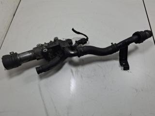 фланец (тройник) системы охлаждения Chevrolet Orlando 2011, 2.0 л., дизель, АКПП, чёрный, минивэн