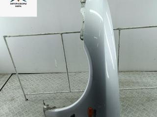 крыло переднее левое Mitsubishi Carisma 1 поколение 1998, 1.8 л., бензин, АКПП, серый, хетчбэк 5 дв.