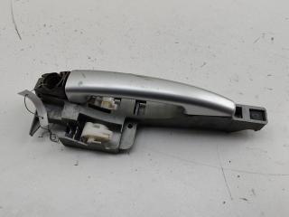 ручка наружная передняя левая Peugeot 407 2004, 2.2 л., бензин, МКПП, серый, седан, 9653401680