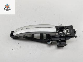 ручка наружная передняя левая Ford Focus 2 поколение [рестайлинг] 2007, 1.6 л., i, бензин, МКПП, серый, универсал, 3M51R224A36AD