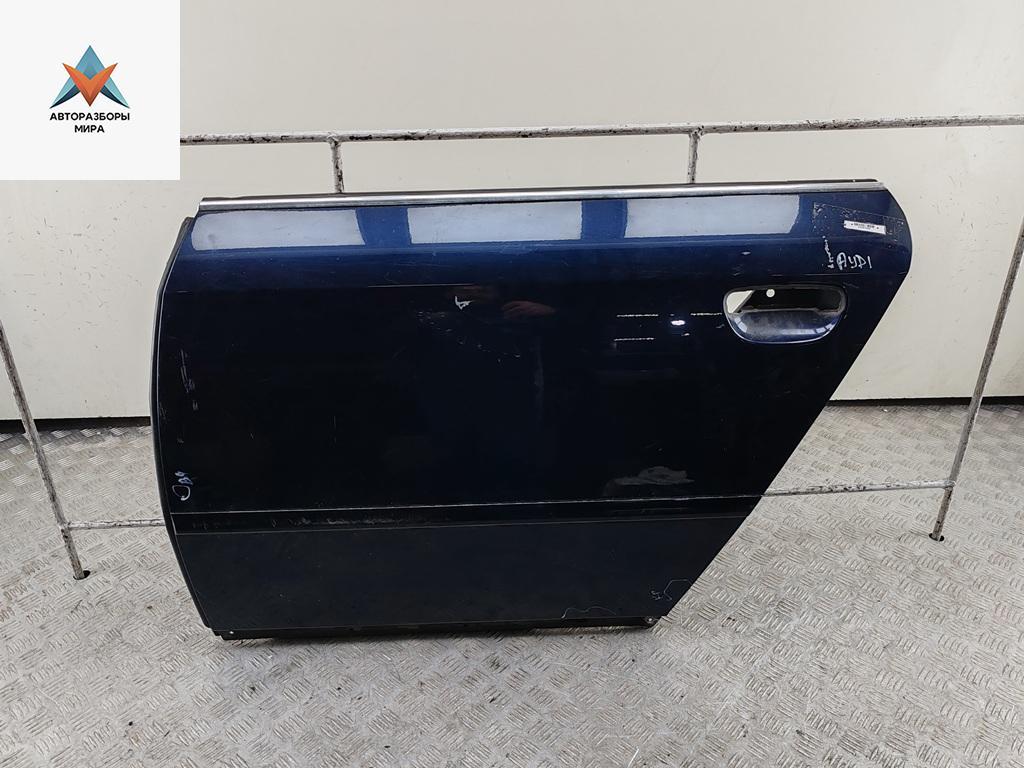 дверь сдвижная Audi A6 4B/C5 1997, синий, седан - фото №1