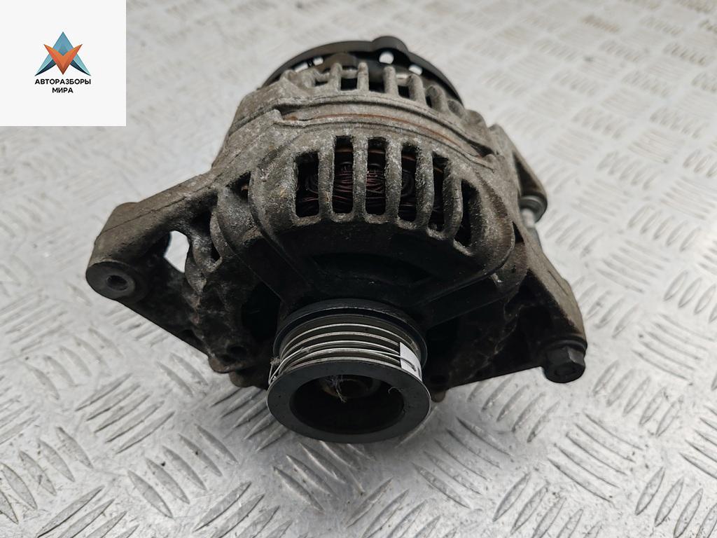 генератор Opel Astra G 2002, 1.6 л., бензин, МКПП, синий, универсал, 0124415002, 90561971 - фото №1