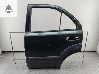 дверь сдвижная Kia Sorento 1 поколение 2003, зелёный, внедорожник 5 дв.