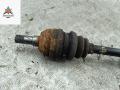 полуось передняя левая (приводной вал, ШРУС) Opel Zafira 1 поколение (A) 2002, 2.2 л., бензин, АКПП, серый, минивэн - фото №3