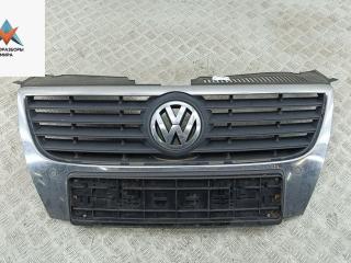 решетка радиатора Volkswagen Passat B6 2008, чёрный, универсал, 3C0853651B