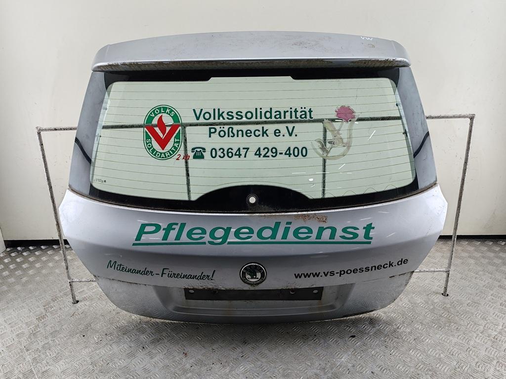 крышка багажника Skoda Fabia mk2 (5J) 2009, серый, хетчбэк 5 дв.