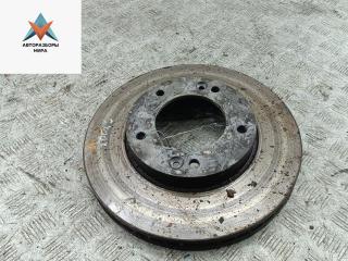 диск тормозной передний Kia Sorento 1 поколение 2004, 2.5 л., дизель, МКПП, серый, внедорожник 5 дв.