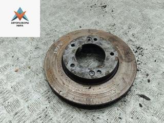 диск тормозной передний Kia Sorento 1 поколение 2004, 2.5 л., дизель, МКПП, серый, внедорожник 5 дв.