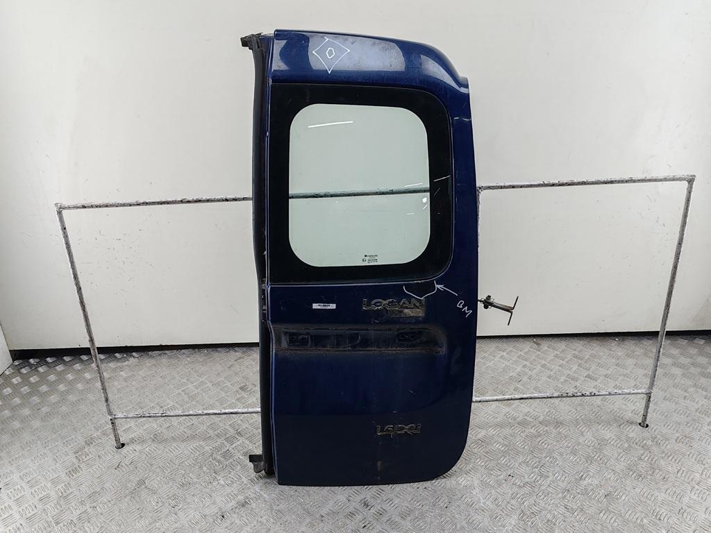 дверь задняя распашная правая Dacia (Renault) Logan I 2007, 1.5 л., дизель, МКПП, синий, универсал - фото №1