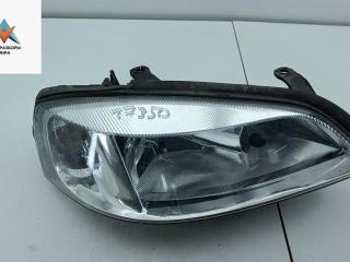 фара правая Opel Astra G 1999, 1.6 л., бензин, МКПП, зелёный, хетчбэк 5 дв., 90520878