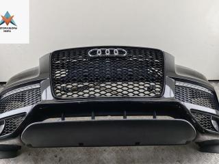бампер передний Audi Q7 4L [рестайлинг] 2011, TFSI, бензин, чёрный, внедорожник 5 дв.