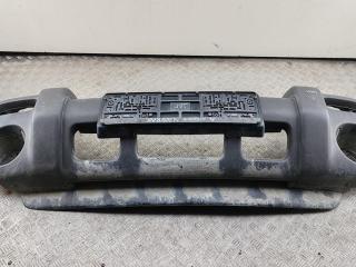 бампер передний Jeep Cherokee KJ 2004, дизель, серый, внедорожник 5 дв.