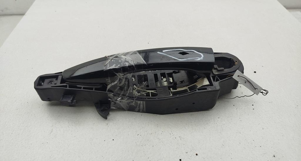 ручка наружная передняя левая Peugeot 508 2011, 2.0 л., дизель, МКПП, чёрный, универсал