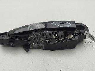 ручка наружная передняя левая Peugeot 508 2011, 2.0 л., дизель, МКПП, чёрный, универсал