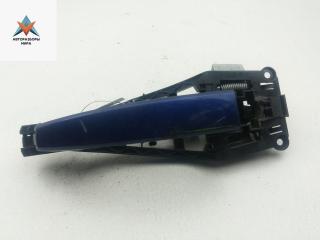 ручка наружная передняя левая Opel Astra H/Family [рестайлинг] 2005, 1.6 л., бензин, МКПП, синий, хетчбэк 5 дв.